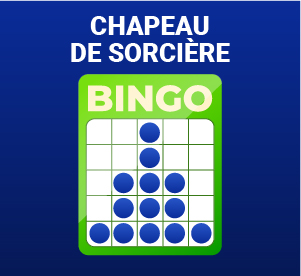 Bingo en ligne - chapeau de sorcière