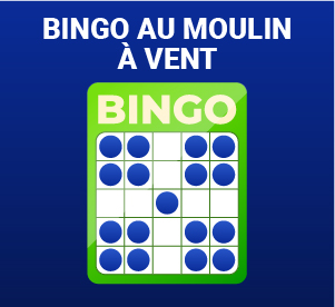 Bingo en ligne - motif de moulin à vent