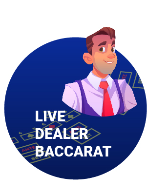 Baccarat en direct en ligne