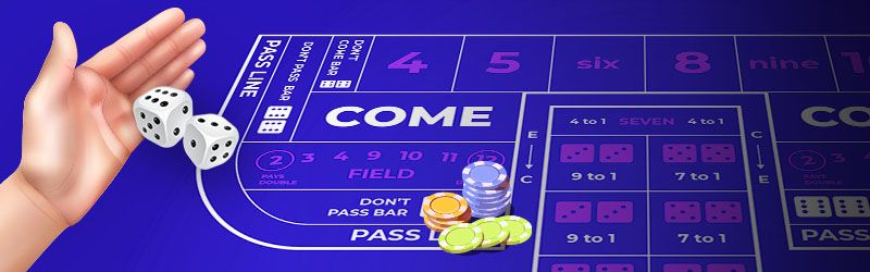 Règles principales du Craps en ligne