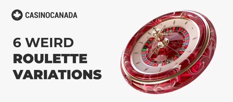 Experience quirky roulette variations proudly featuring the Casino Canada logo