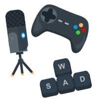 What equipment do players utilize in the realm of eSports?