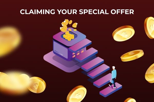 Claiming your special offer picture