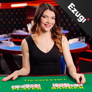 Baccarat en direct avec Ezugi