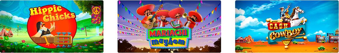 Now, let’s explore the recurring themes within their titles. The developer's collection features unique topics across its nine slots. Their debut game, Monster Mash, showcases a trademark playful, cartoon aesthetic filled with whimsical green creatures. Following that, the themes evolved from childlike concepts to incorporate elements of sci-fi and music.
