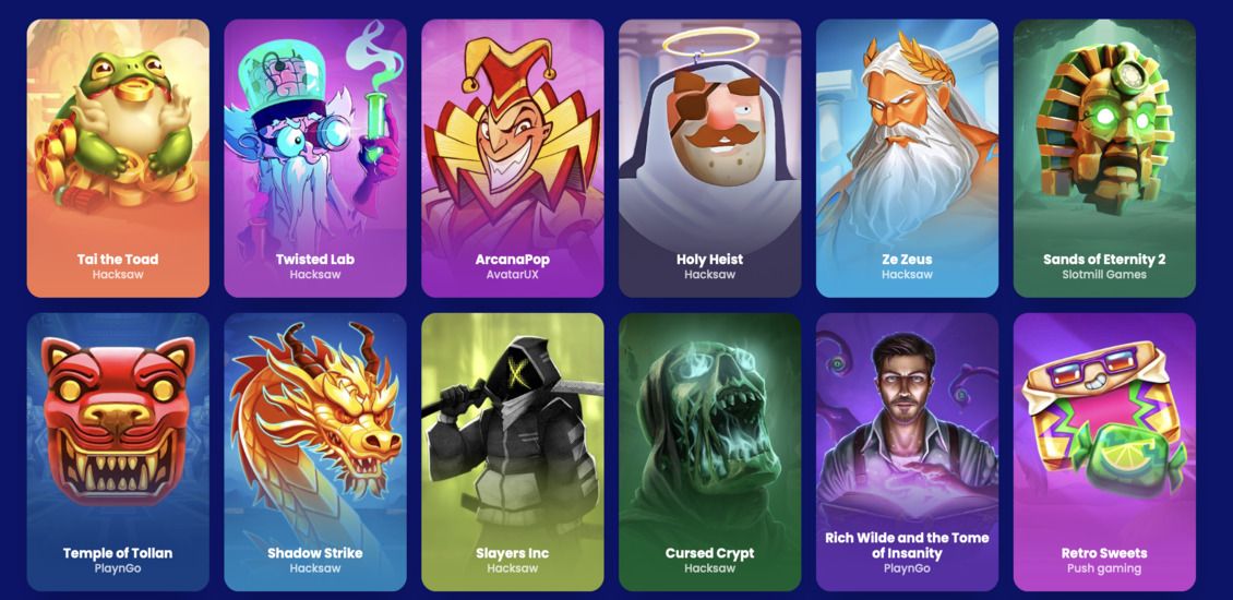 Casoo Casino slots library