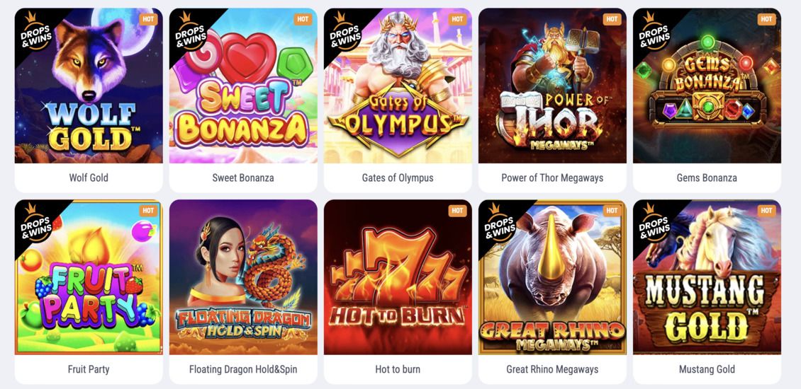 Cookie Casino slots library