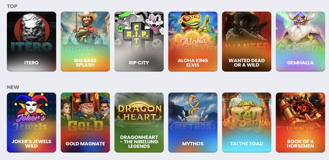 Crocoslots Casino slots library