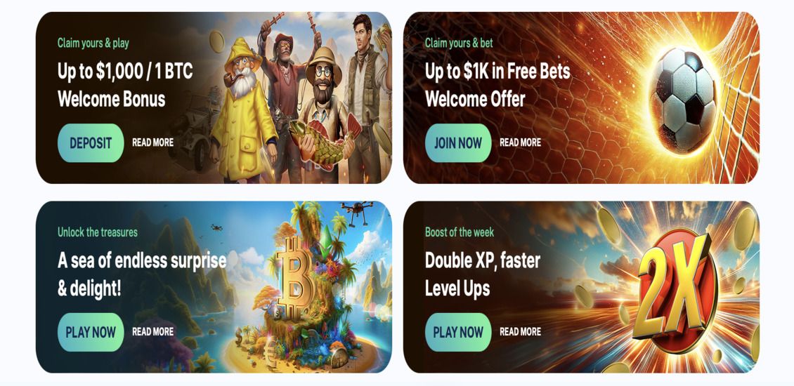 Dailyspins also showcases a sportsbook section where newcomers can benefit from up to 1,000 CAD in free bets. This initial offer applies exclusively to combined and single bets on events with odds ranging from 1.01 to 2.5 in both sports and In-play categories. Sports Free Bets have a validity period of seven days.