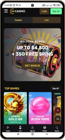 24Casino boasts a collection of over fifteen thousand games, featuring cash bonuses and free spins for regular weekly play. If you're looking for generous bonuses and a wide variety of games, 24Casino is certainly worth considering.