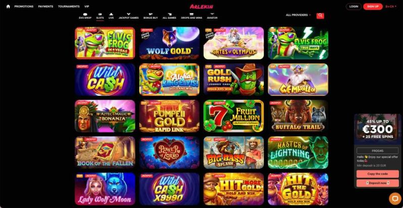 Arlekin casino slots
