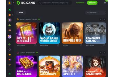 Machines à sous du casino BC Game