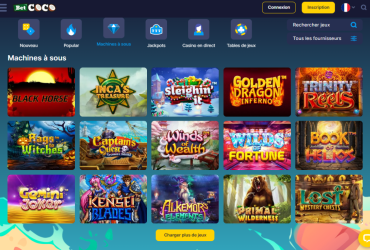 Betcoco Casino – machines à sous