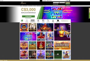 CasinoTropez - page d'accueil