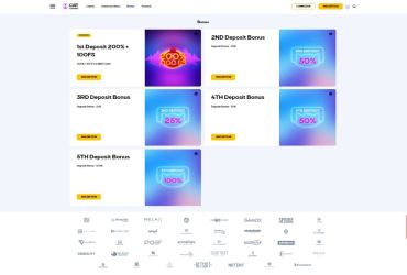 CatCasino - page promotionnelle
