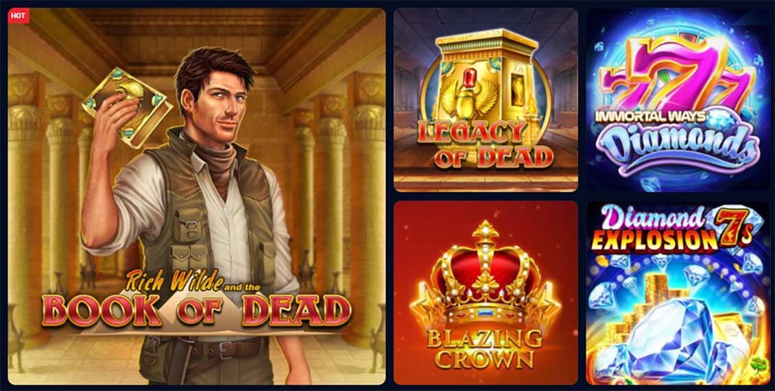 List of slots at Dream.bet casino
