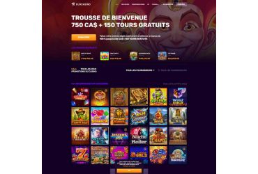 DuxCasino — page d'accueil