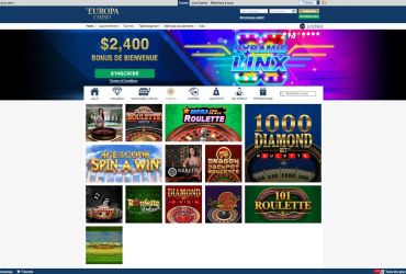 EuropaCasino - Jeux