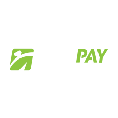 fastpay logo for dark background