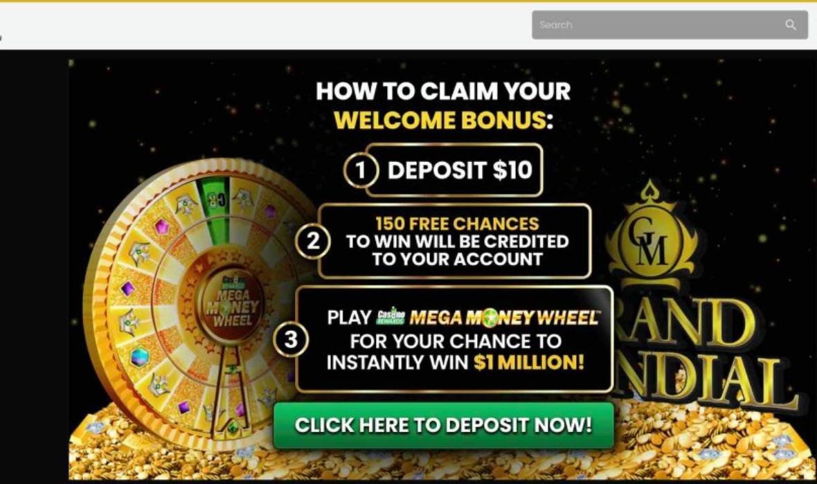 Promotional information can be found on the Grand Mondial Casino promotions page.