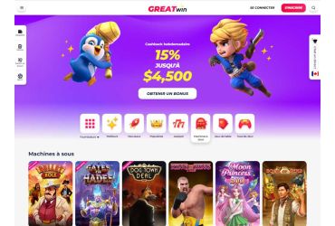 GreatWin Casino - jeux
