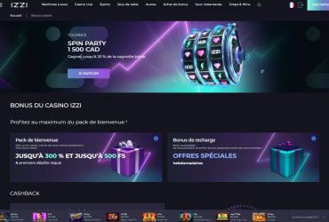Izzi Casino - promotions