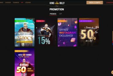 King Billy - Page promotionnelle