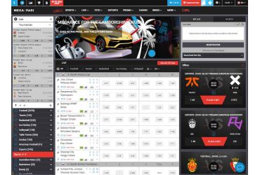 Megapari Casino - main page