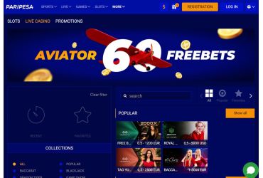 Paripesa Live Games