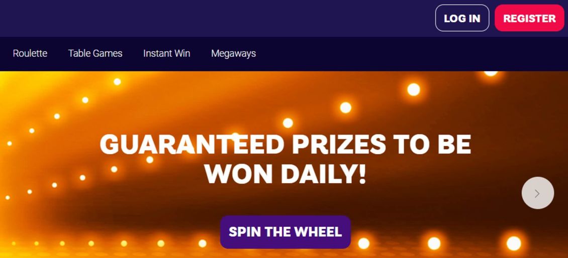 party casino registration process step 1
