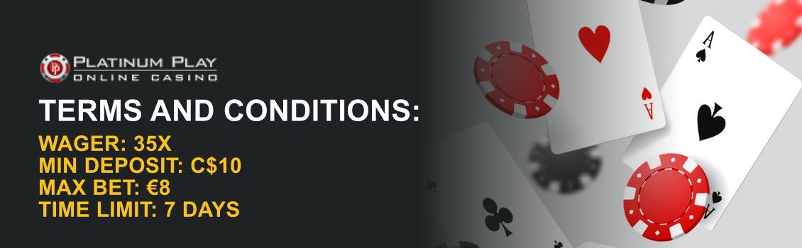 Terms and Conditions for Platinum Play Casino