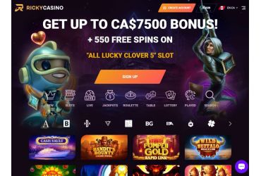 Rickycasino - home page