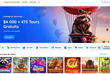 Rooli Casino - page d'accueil