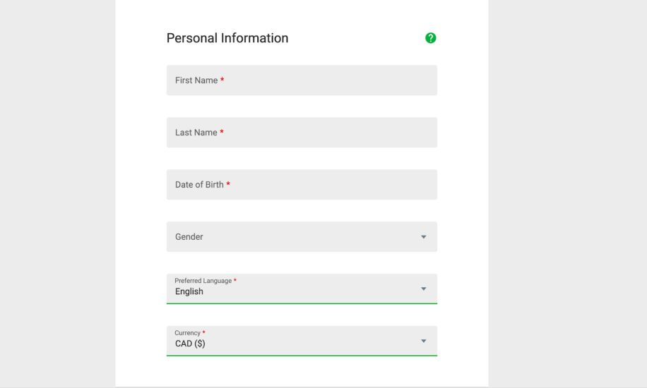 Steps to Register at Royal Vegas Casino - Step 4