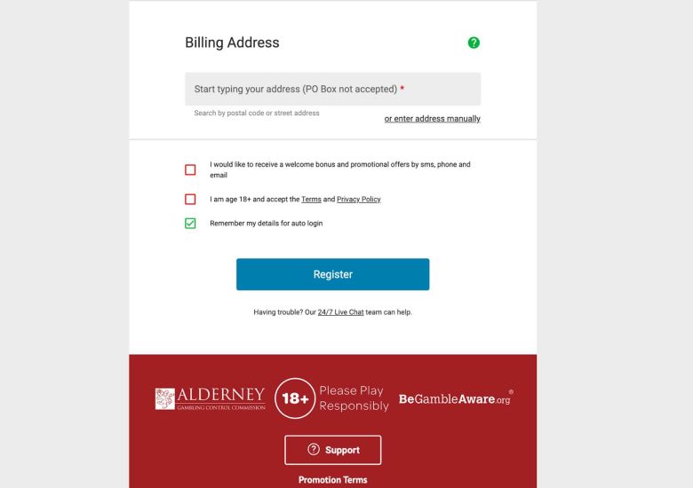 Steps to Register at Royal Vegas Casino - Step 5