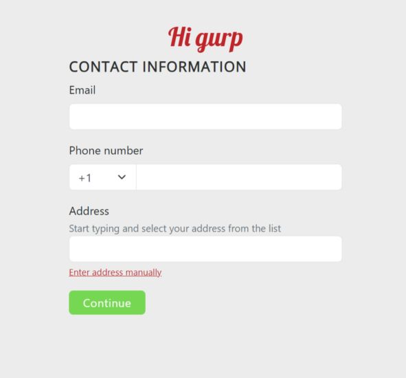 Screenshot of Spin Station Casino registration process - step 3