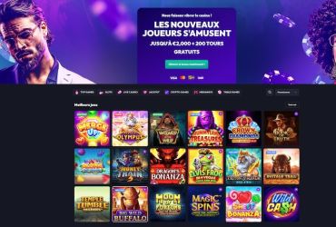 SpinFever page d'accueil