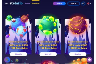 Stelario Casino - promotions