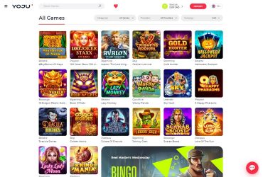 Yoju Casino - jeux