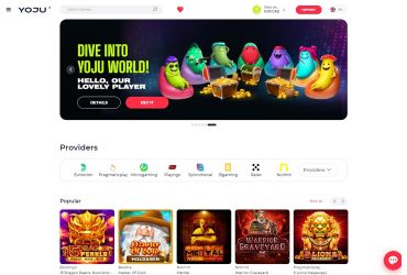Yoju Casino - page d'accueil