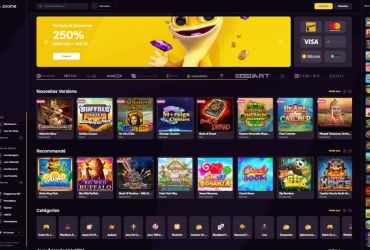 Zoome Casino - page d'accueil