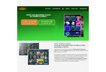 Casino Classic - Jeux