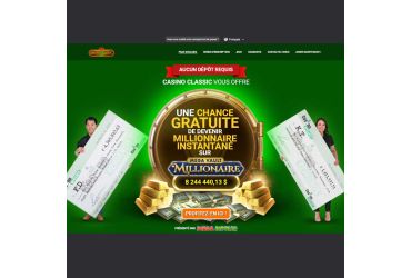 Casino Classic - page d'accueil