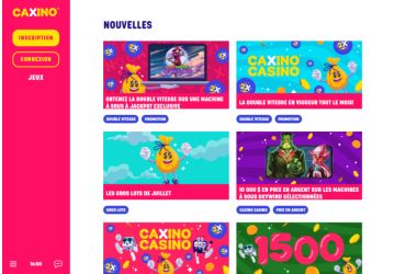 Caxino Casino - promotions