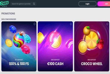 Crocoslots casino - promotions