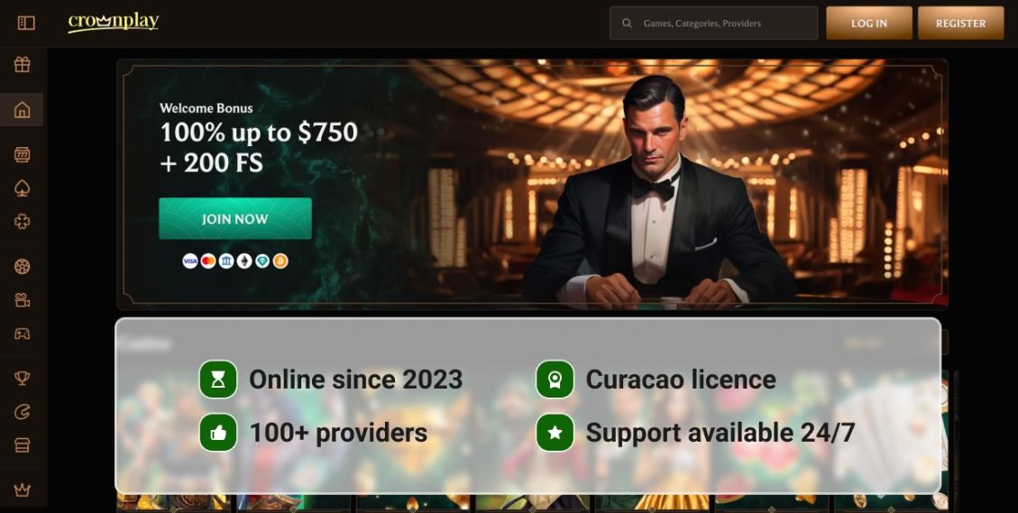 We appreciate CrownPlay for its vast selection of software, generous bonuses, and
