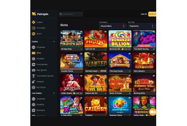 FairSpin casino - machines à sous