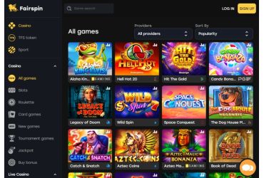 FairSpin casino - slots