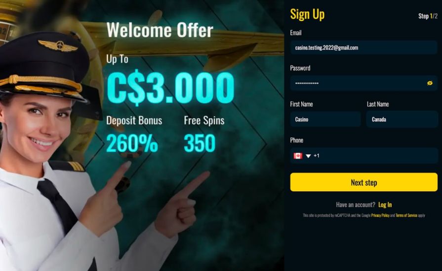 step 2 registration process