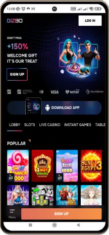 Joining Gizbo Casino is a swift process, taking just a few minutes. Here’s how you can do it: